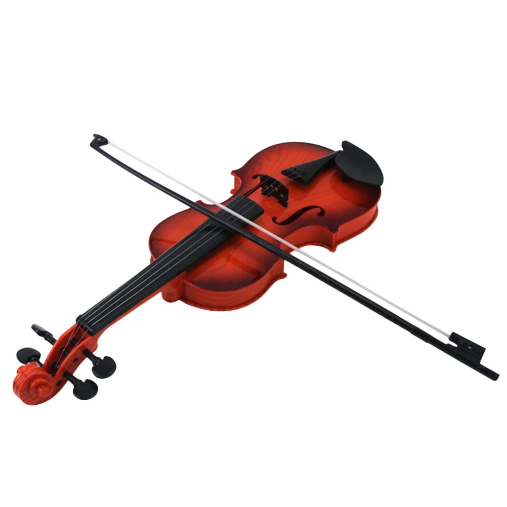 Simulated Violin Plaything Puzzle Instrument Learning Toy Plastic Creative Musical Child