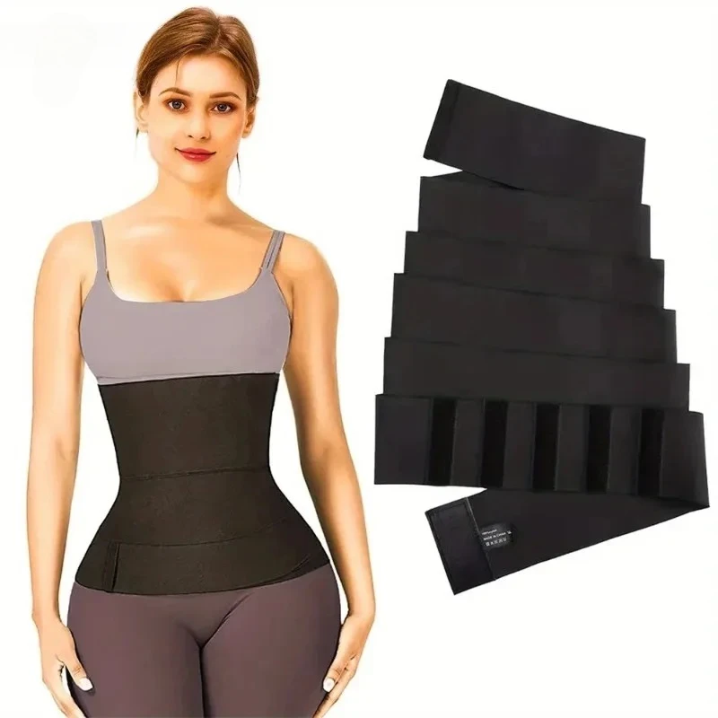Qtree 3M-6M Waist Trainer Body Shaper Sweat Slimming Belt Shapewear Women Wrapssports And Fitness Abdominal Tightening Strap 2