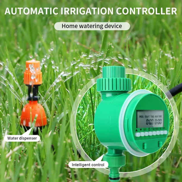 Garden Watering Timer Automatic Irrigation Controller Sprinkler Controller Lcd Display 6
