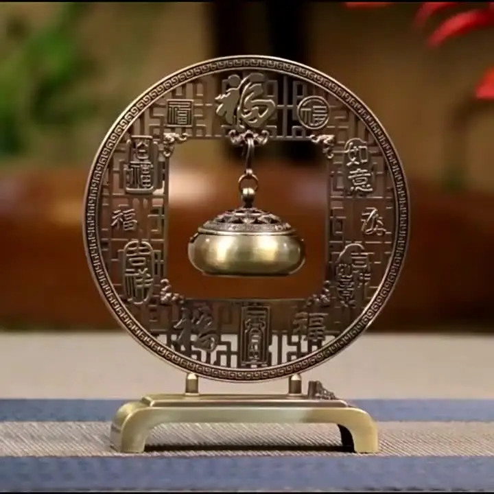 Бронзовая подвесная горелка для благовоний Five Blessings