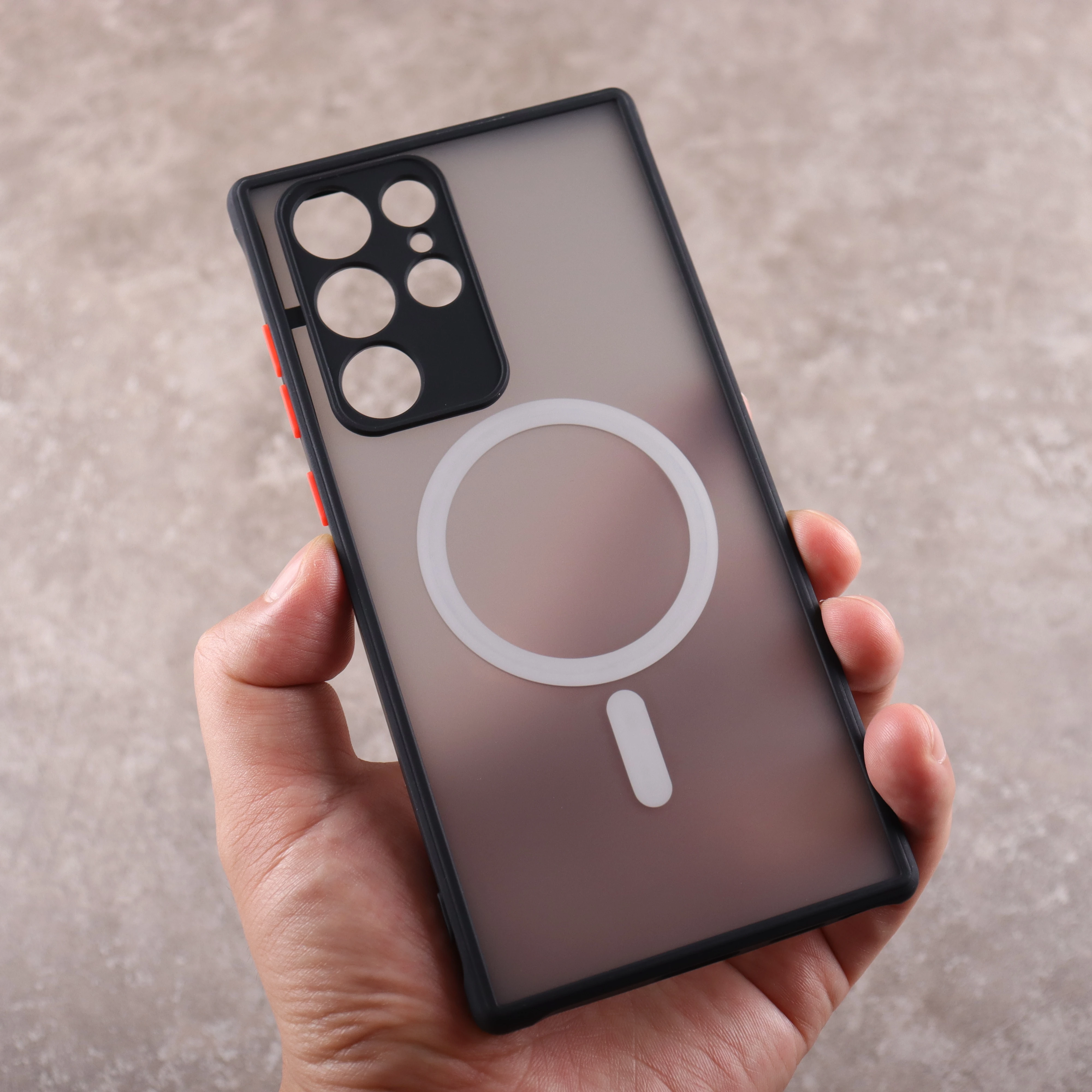 Charging Case For Samsung S22 Ultra S22 Plus Tpu Acrylic