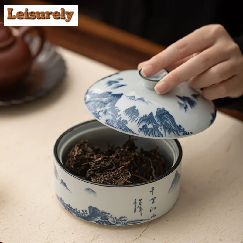 Antique Blue and White Fruit Plate Fruit Dishes Japanese Pastry Plate Fruit Plate Household Sharing Plate Drinkware Decoration