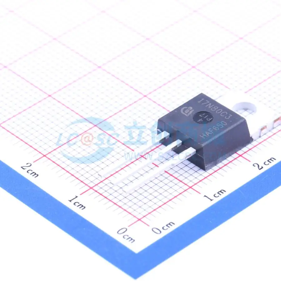 

10Pcs/Lot Original 17N80C3 MOSFET N-CH 800V 17A TO220-3 Power Transistor SPP17N80C3 MOS Field Effect Tube