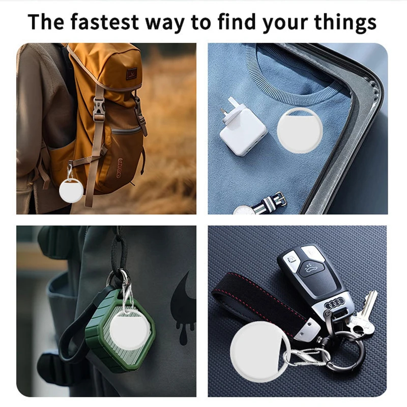 Bluetooth Tracker Anti-lose Tracker Airtag Replacement Find My GPS Tracker Luggage IOS MFi Key Finder for Apple