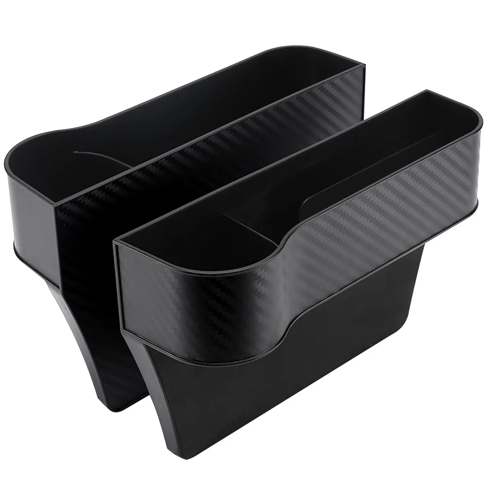 

2 Pcs Vehicle-mounted Storage Box Center Console Cup Holder Cars Seat Crack Gap Filler