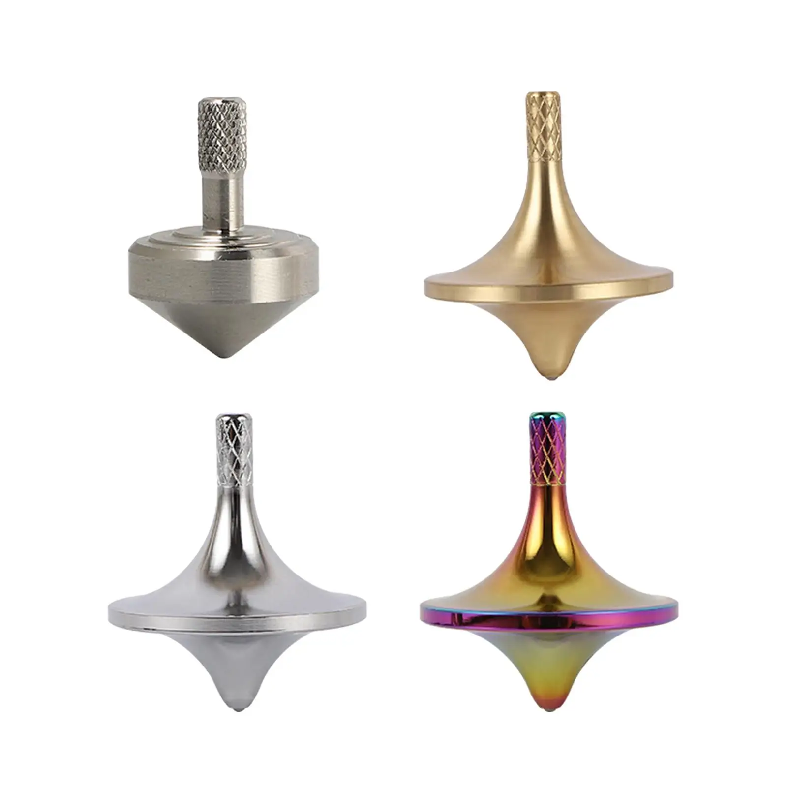 

Stainless Steel Finger Gyroscope Toy Desk Toy Goodie Bag Filler Party Favors Class Prizes Boys Girls Finger Top Rotating Toy