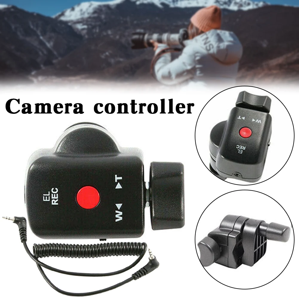 Camcorder Remote Zoom Control for Panasonic PV100 AG-AC30 AG-UX180 90MC and Sony LANC A1C 2000E 150P z190 FS5 FS7 NX3 X160 Z280