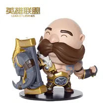 

League of Legends Braum Action Figure Anime Games Peripheral Hand-Made Ornament Figure Toys Gift Collectibles Toys children Cute