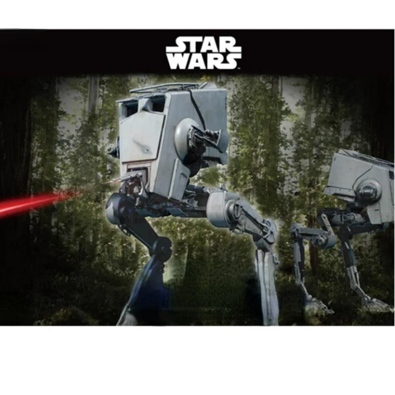 

Herocross Star Wars all-terrain reconnaissance transport aircraft walking car new puzzle assembled building block hand model