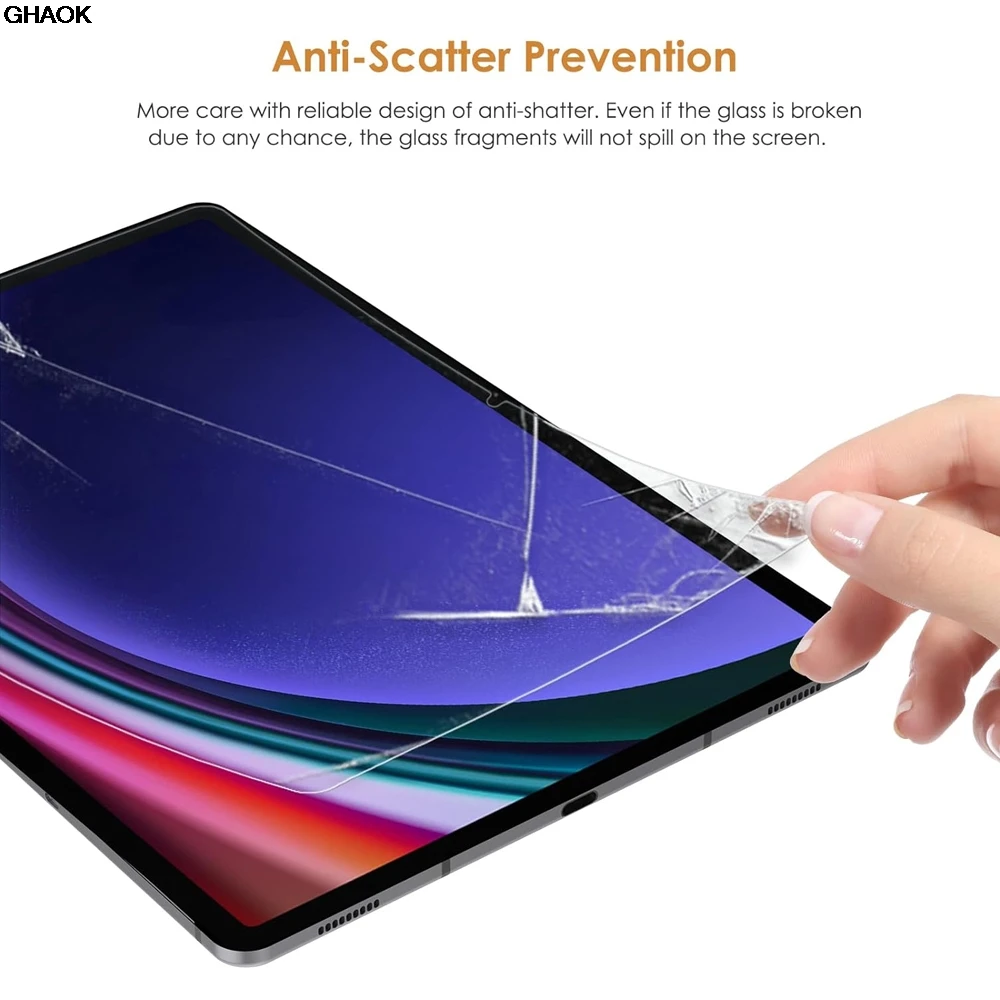 2-Pack Premium Clear 9H Tempered Glass Screen Protector