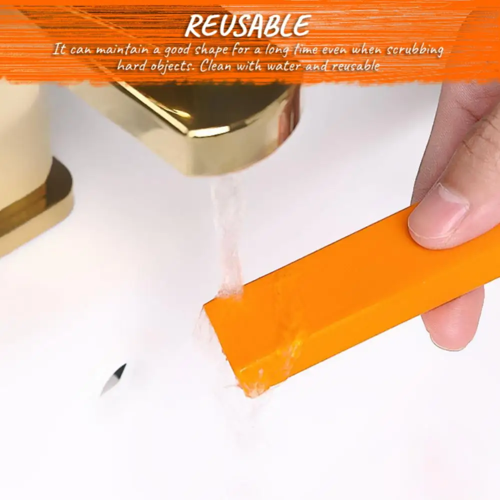 Limescale Eraser Rust Rubber Household Kitchen Cleaning Tools Non Scratch Water Tap Cleaning Eraser Household Merchandises