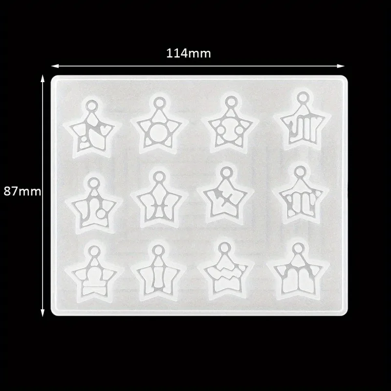 Zodiac Constellation Resin Molds for DIY Jewelry and Crafts