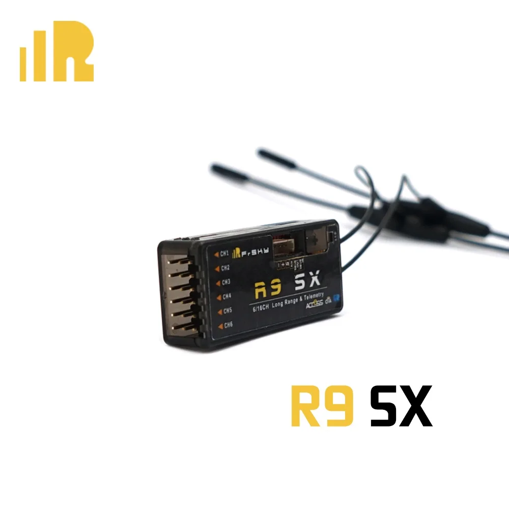 Récepteur FrSky R9 SX avec antenne dipôle, parfait pour longue portée