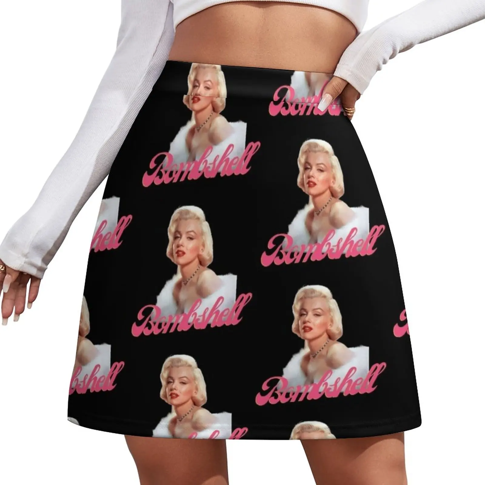 Marilyn Bombshell Mini Skirt Clothing female Female dress midi skirt for women dresses summer woman 2023 lawrence schiller marilyn