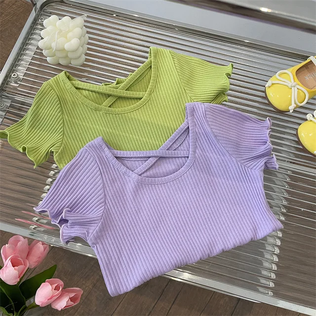 cute solid color shirts