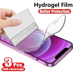 Pack of 3 Hydrogel Screen Protectors - Universal Fit - 3Pcs (For 6Plus 6SPlus)