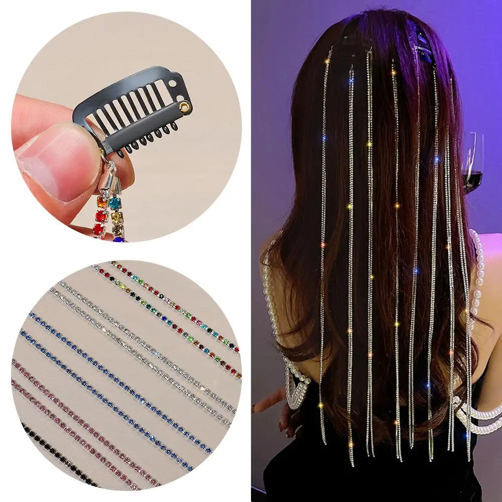 Rhinestone Hair Extensions 