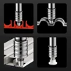 Steel Nail Gun Silencing Wall Fastener Manual Air Nailer Adjustable Anchor Wire Slotting Device Metalworking Rivet Gun Tools 4