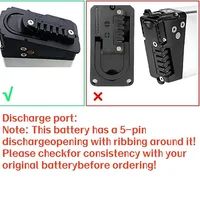 Batterie de vélo électrique 36V pour ADO A20 A20F MATE City BIKE Fiido M1 vélo électrique pliable 36V 10.4Ah 12.5Ah 17.5Ah batterie de remplacement 2