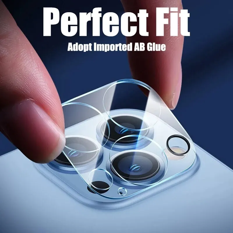 4PCS HD Back Camera Glass Protectors For iPhone 13 11 12 14 Pro Max Lens Protective Glass on iPhone 14 13 15 PRO MAX Camera Film 6