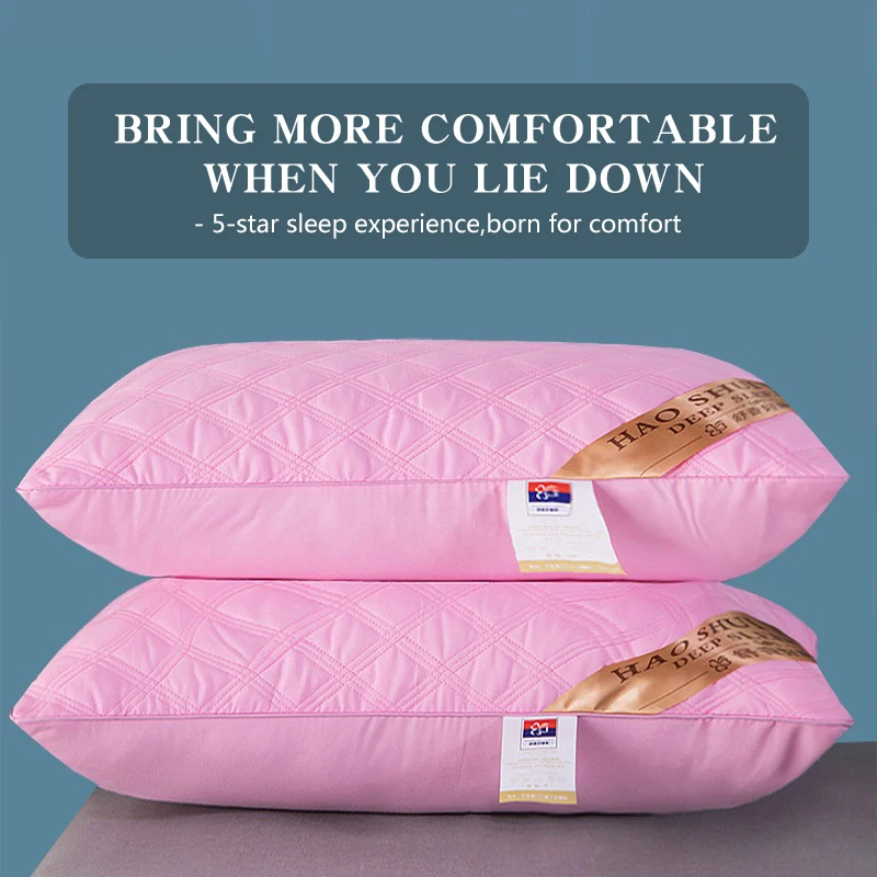 وسادة مبطنة ناعمة للفندق ، نوم مريح قطن من مادة ال...