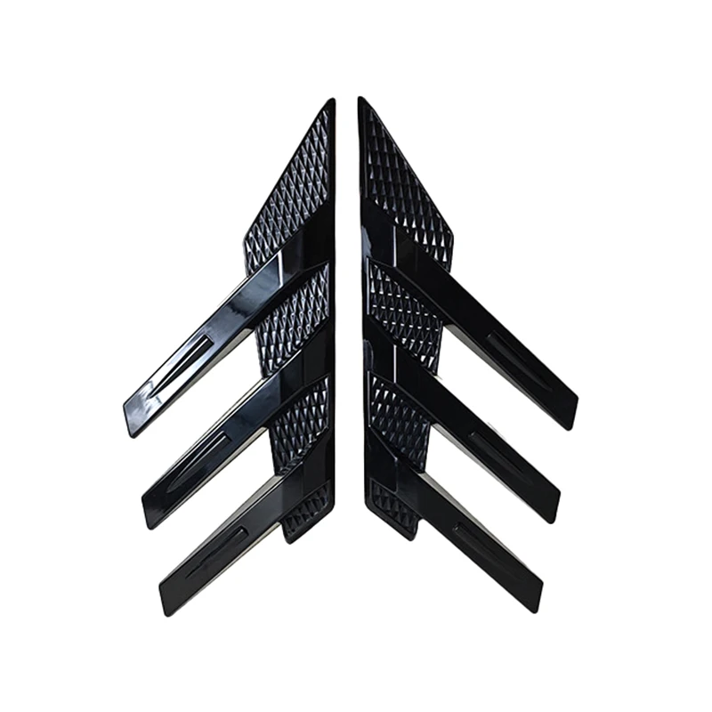 Universal Heckscheibe Seitenspoiler Seitenschlitze Dekoration Allgemeine Fensterlamellen Außen Dekoratives Heckflügelzubehör