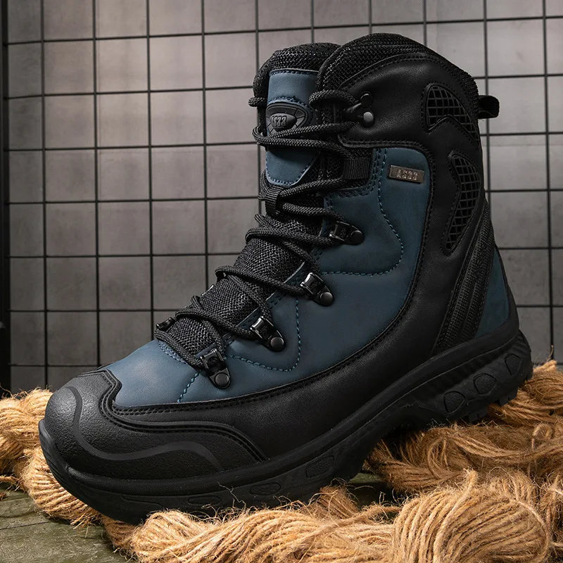 

Outdoor Waterproof Male Military Boots Hiking Tactical Boots Men Special Force Climbing Desert Shoes Ankle Boots Men Work Boots