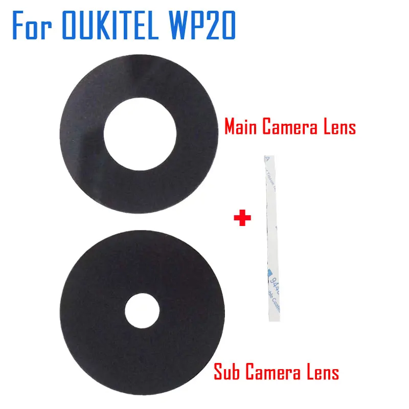 Nuovo Originale Oukitel Wp20 Pro Obiettivo Della Fotocamera Posteriore Sub Obiettivo Della Fotocamera Secondaria Accessori Di Copertura In Vetro Per O
