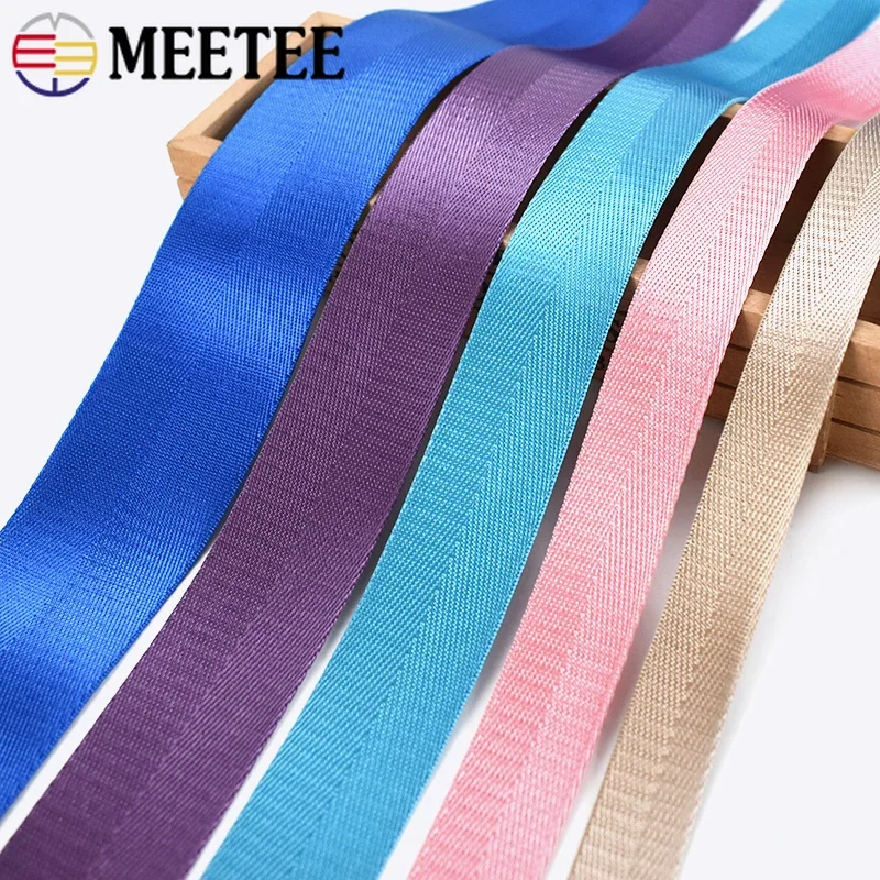 Durable Nylon Webbing Ribbon for DIY Crafts & Bag Straps – 5 Meters