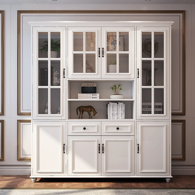 

Американский книжный шкаф из массива дерева, книжный шкаф, мебель для библиотеки, книжный шкаф