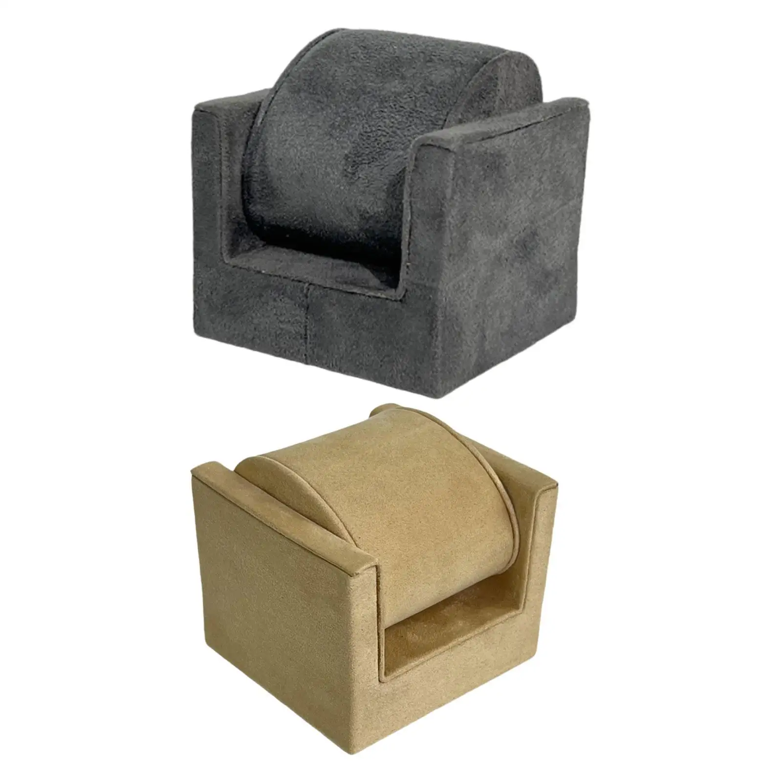 Watch Display Stand Velvet Bangle Holder Organizer for Countertop Store Home