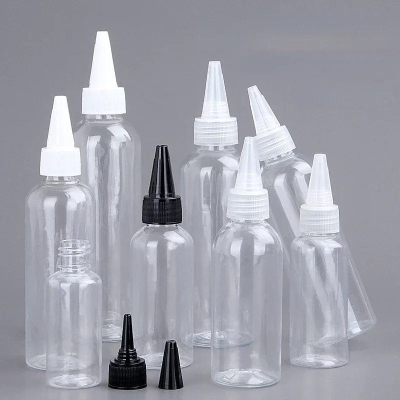 6 flaconi vuoti da 150 ml, riutilizzabili, in plastica trasparente, per cosmetici, cosmetici, morbidi, con tappo a scatto, dispenser per campioni di trucco, shampoo, gel doccia, detergente viso