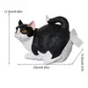 Funny Cat Tissue Holder Cute Cat Butt Tissue Box For Bathroom Bedroom Resin Facial Paper Dispenser For vanity Dresser Nightstand 6