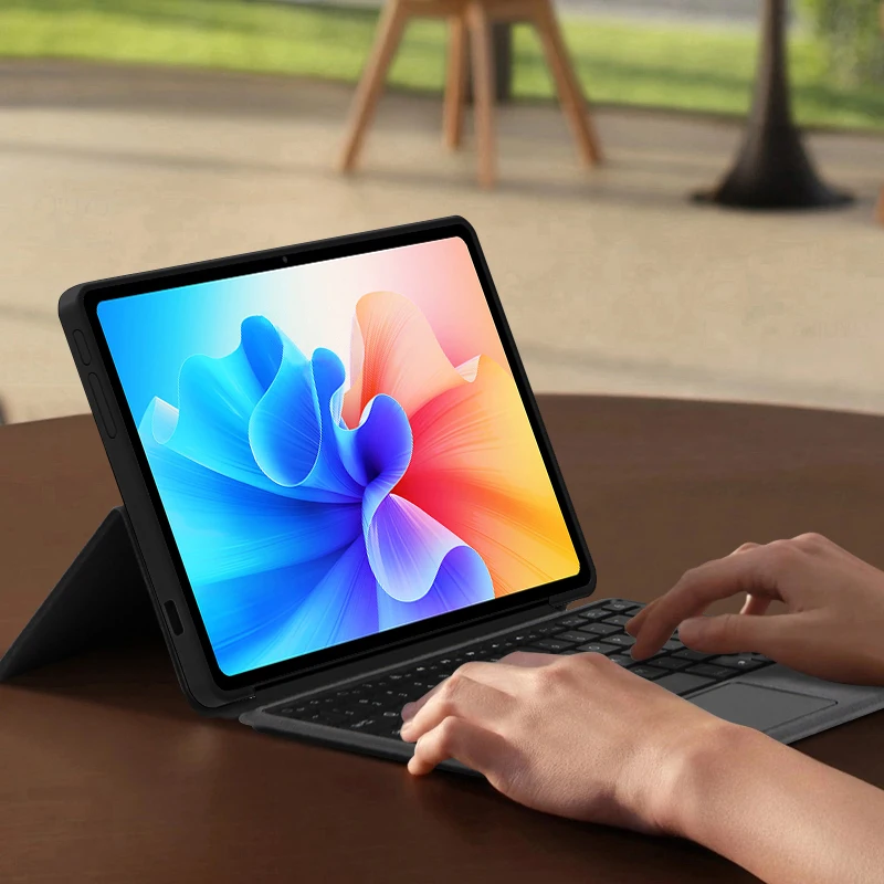Teclado para Teclast Tablet Shell Capa Protetora para Teclast T40 Pro 10.4 Preto Case - Imagem 3