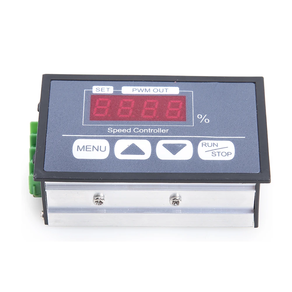 Slow Start Soft Stop PWM DC Motor Speed Control Switch Digital Display 6-60V 30A
