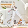Children's Tent Teepee Tent for Kids Portable Tipi Infantil House for Kids Play House Kids Tents LED Lights Decoration Carpet 3