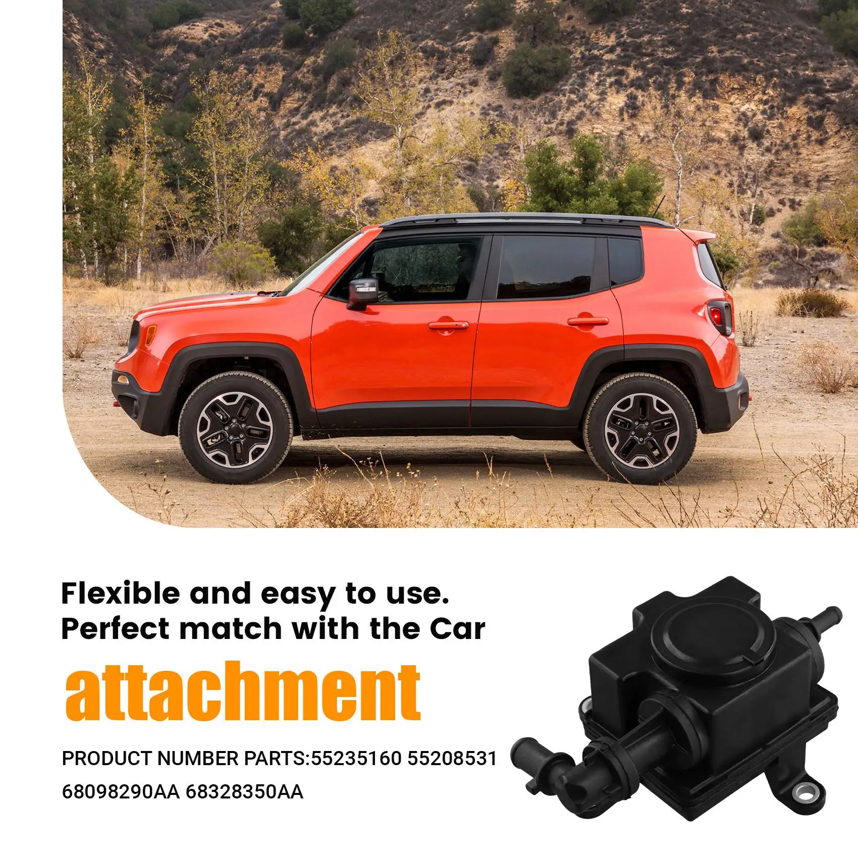 Car Engine Oil Water Separator 55235160 68328350AA for Jeep Renegade 2015-Engine Accessories&mdash;L49A