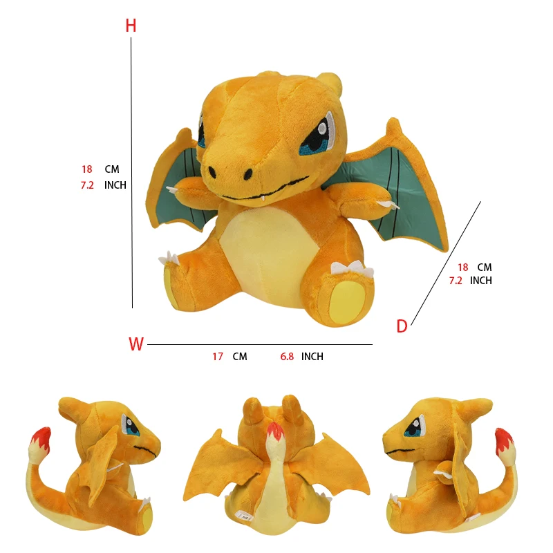 thumbnail image 1 of Sprigatito Pokemon Plush Doll Soft Animal Hot Toys Great Gift, 1 of 5
