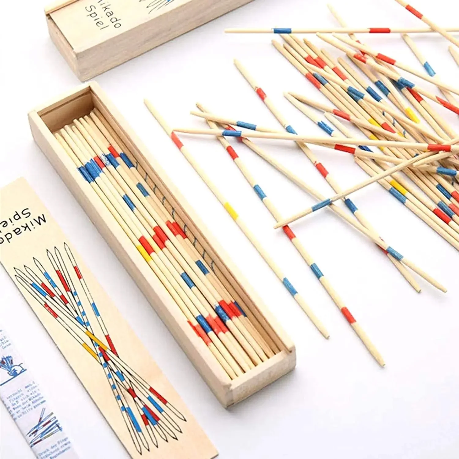 1pcs Wooden Pick Up Sticks Board Game for Kids, board game toys