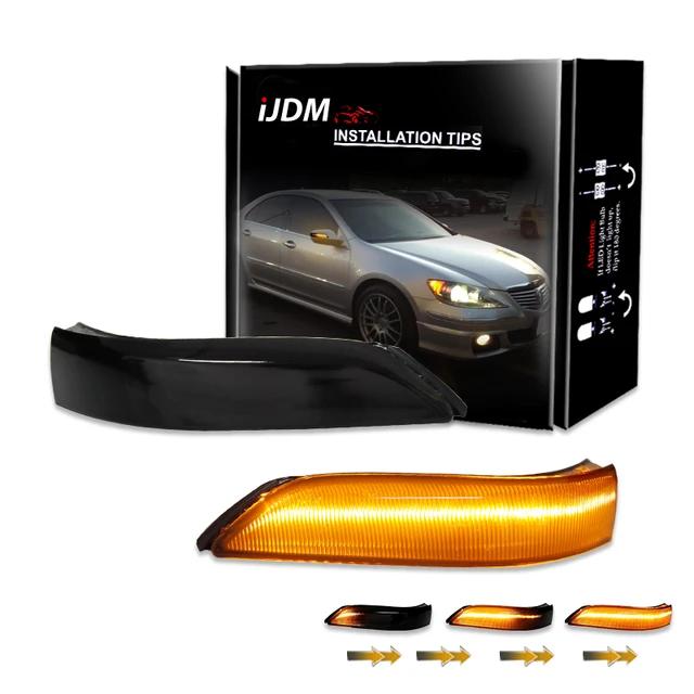 QKLsudua Luci LED Sequenziali Per Specchietti Laterali - Compatibili Con Seat Ateca Cupra 5D 2016-2021 E Tarraco 2018+