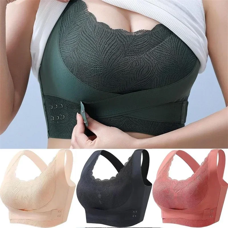 

Lymphatic Bra Lymphvity Detoxification and Shaping & Powerful Lifting Bra Full-Coverage T-Shirt Bra Shaping Wireless Silky Bra