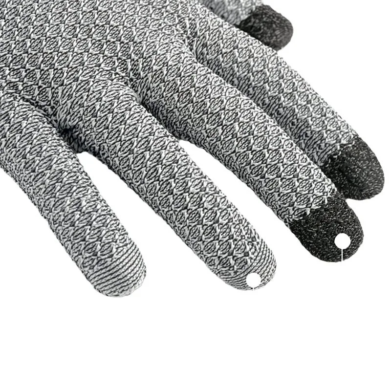 Cut Resistant Touch Screen Gloves Pineapple Pattern