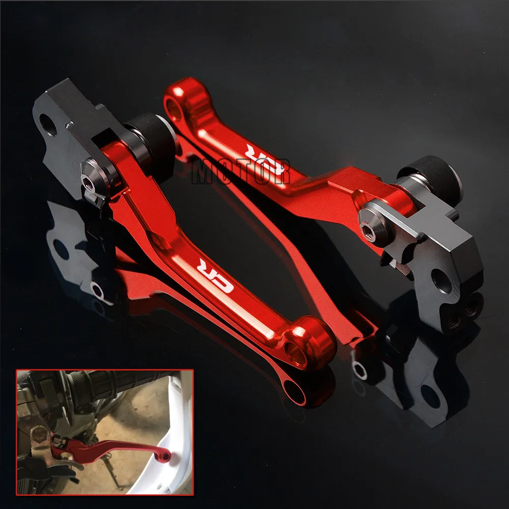 Рычаги поворотного тормоза CNC для Honda CR80R CR85R CR125R CR250R, рычаг тормоза мотоцикла CR 80R 85R 125R 250R 80 85 125 250 R
