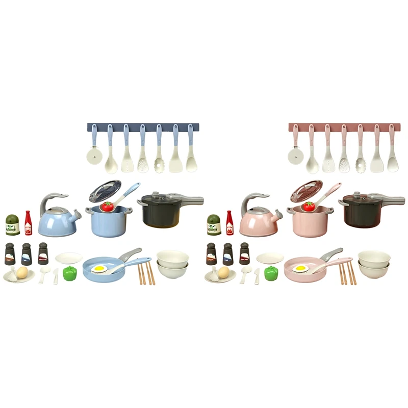 T84C-DIY Pretend Play Simulation Pretend Play House Cut Vegetable Cooking Game Set Child Enlightenment Fun Toy