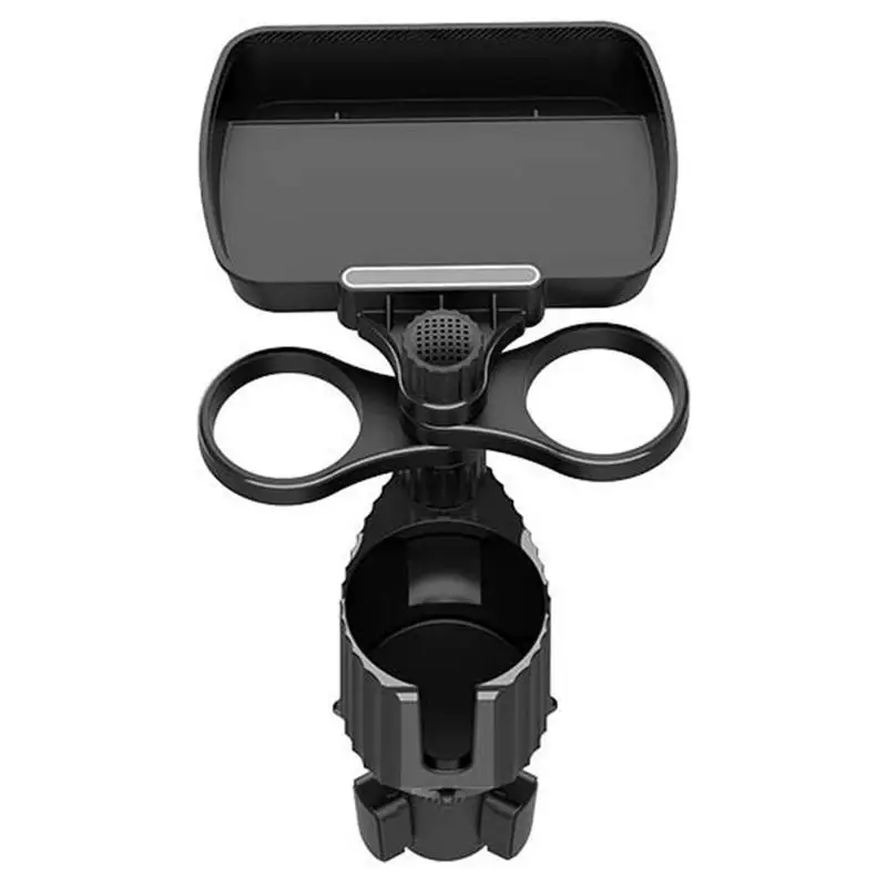 

Автомобильный держатель для чашки, лоток, Поворот на 360 градусов, держатель для чашки, эспандер, черный держатель для чашки, лоток для бутылок с водой, кружки, чашки для пищевых продуктов и напитков