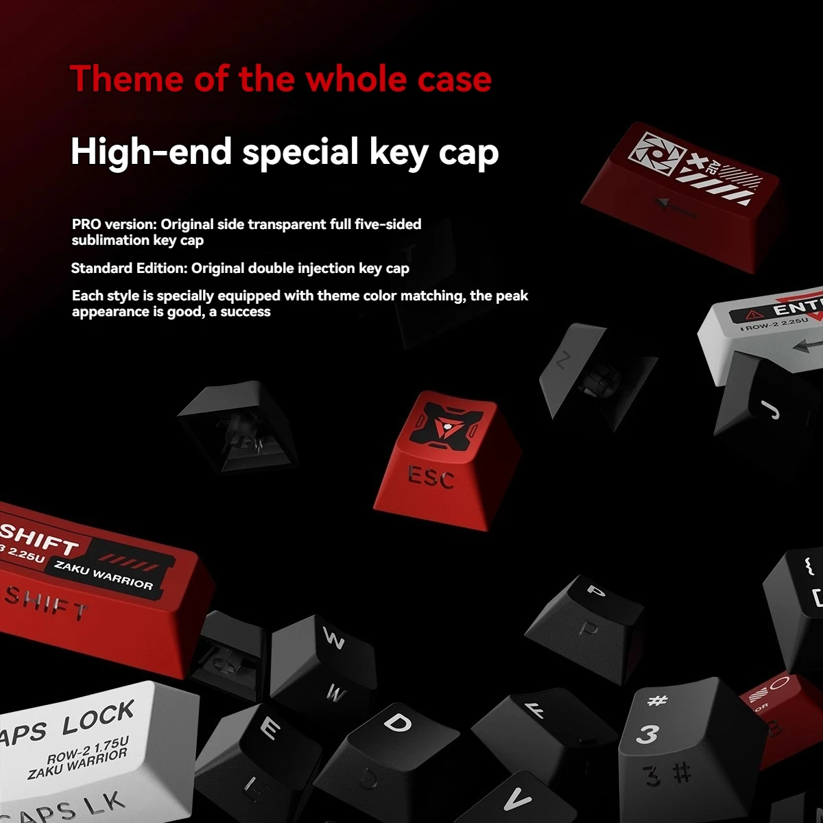 TITAN68 Aluminum Keyboard Gateron Magnetic Jade Switch 8K HZ