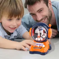 Kids Claw Machine Toys Compact Arcade Game Machine Cute Astronaut Design For Girls Creative Kid Vending Machines Toy For Boys 2