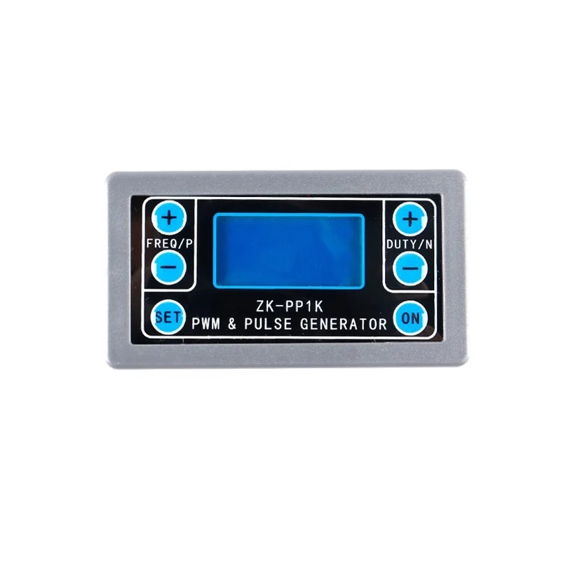ZK-PP1K Dual Mode LCD PWM Signal Generator 1-Channel 1Hz-150KHz PWM Pulse Frequency Duty Cycle Adjustable Square Wave Generator 4