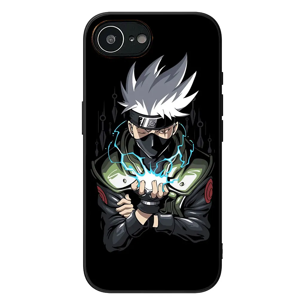 Kakashi & Sasuke Anime Design Soft Phone Cover