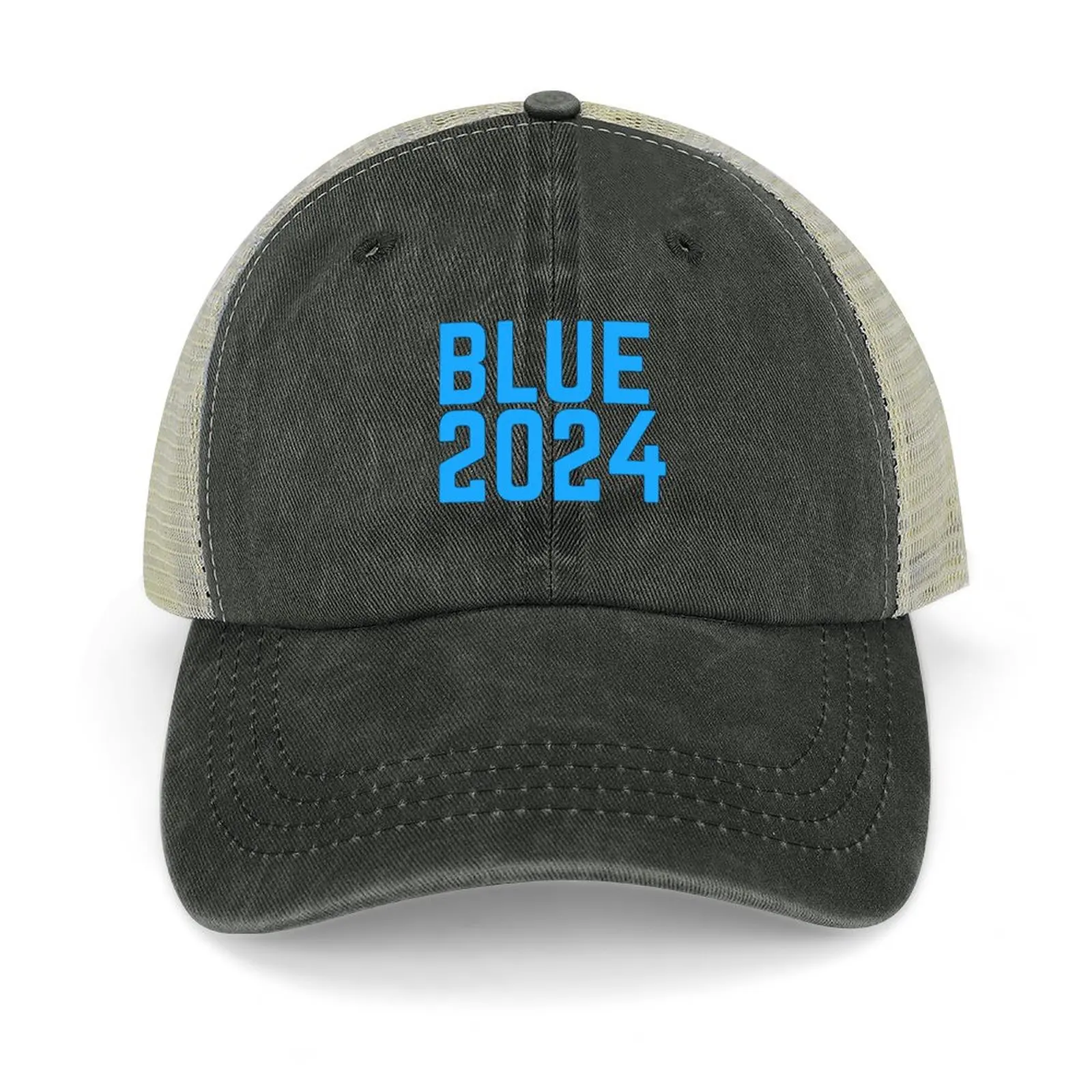 

Vote Blue Cowboy Hat hiking hat Bobble Hat Uv Protection Solar Snap Back Mens Caps Women's